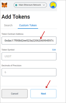 trc20 network metamask