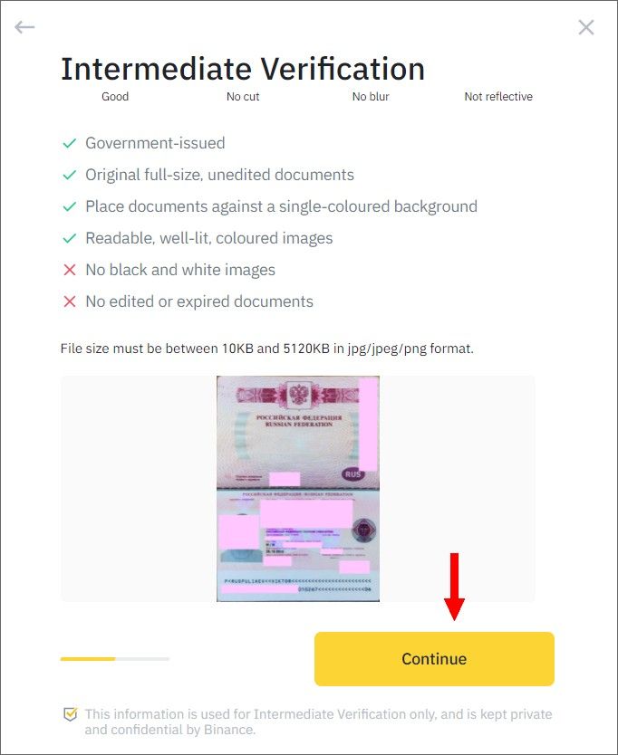 binance account verification time